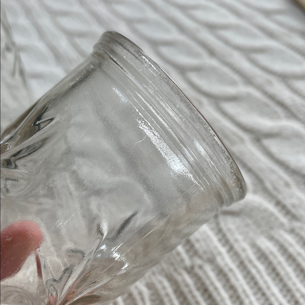 3 VTG Ball Jelly juice jar/glasses, 50th anniversary Ball 1933 to 1983 starburst - Picture 14 of 15